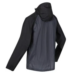 Regatta Mens Pack It Pro Waterproof Jacket (Black/Pacific Green) 22 Regatta Mens Pack It Pro Waterproof Jacket (Black/Pacific Green) -Outdoor Sports k54cf72593339a84a98faf38ae2e487f6