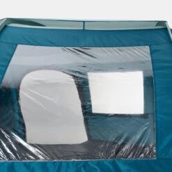 Quechua 8 Man Tent With Poles - Arpenaz 8.4 -Outdoor Sports k5523d39814965a19222a852d2b81c848