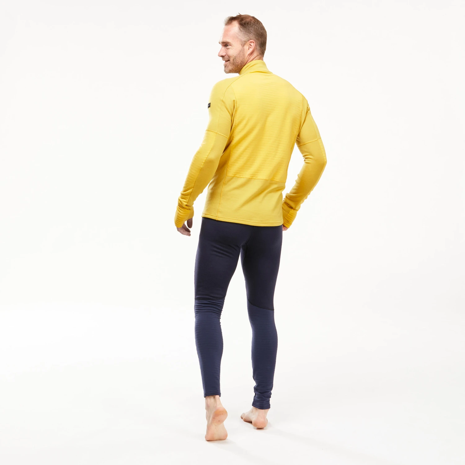 Men's Mountain Trekking Merino Wool Base Layer Tights / Leggings 10 Men's Mountain Trekking Merino Wool Base Layer Tights / Leggings - Image 8