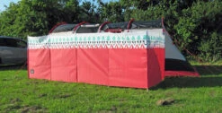 OLPRO Witley 5 Pole Wooden Windbreak -Outdoor Sports k56bacc9a00fbdb17fc9d7b1cc9530180