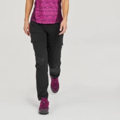 Quechua Women's Convertible Mountain Hiking Trousers -Outdoor Sports k5846792ed5a73503c2da3f3ae7f60a20