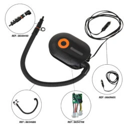 ELECTRIC PUMP 0-20 PSI 13.8V -Outdoor Sports k5bad979fb62df73fce73d2027a1d2bb3