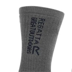 Regatta Unisex Adult Wool Hiking Boot Socks (Pack Of 2) (Black/Dark Red) 11 Regatta Unisex Adult Wool Hiking Boot Socks (Pack Of 2) (Black/Dark Red) -Outdoor Sports k5c236ba2a8bf968ba650829485f85043