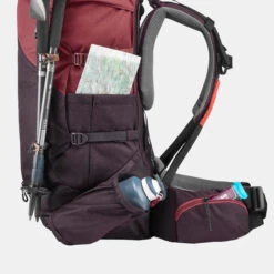 Women's Trekking 50 L Backpack MT100 Easyfit -Outdoor Sports k5da53fbc9f064e2ad90dcc064e12eb64