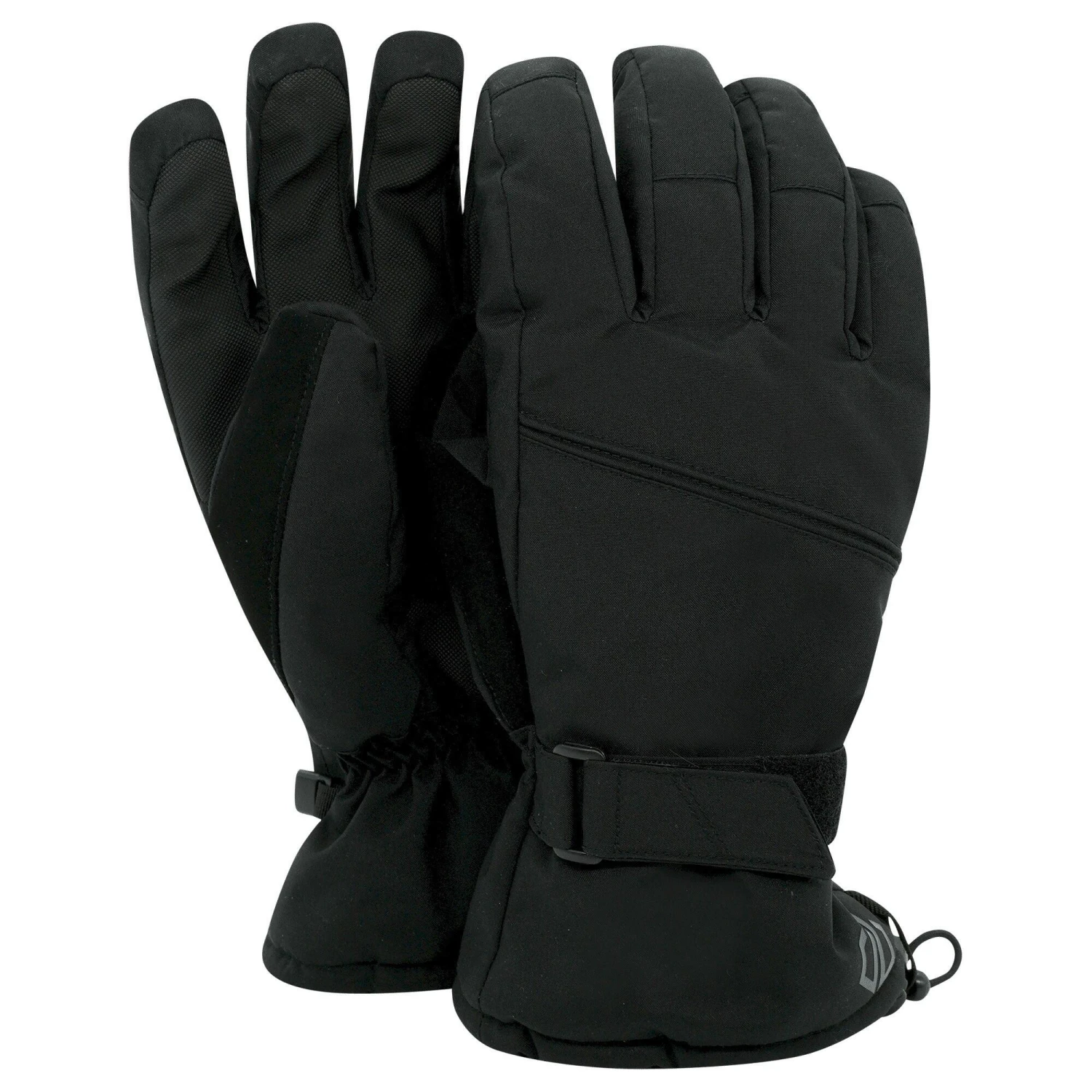 Regatta Unisex Adult Hand In Waterproof Ski Gloves (Black) 3 Regatta Unisex Adult Hand In Waterproof Ski Gloves (Black)
