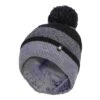 Ladies Warm Knit Fleece Lined Winter Warm Hat With Pom Pom -Outdoor Sports k5feb41444ec09c4d3bfaed58ca4b2907