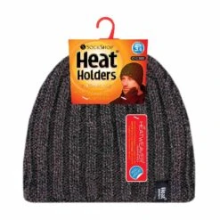 Mens 3.4 TOG Fleece Lined Ribbed Knitted Thermal Winter Hat 15 Mens 3.4 TOG Fleece Lined Ribbed Knitted Thermal Winter Hat -Outdoor Sports k616b90a1b7ed4ac5a7e77ccdb4bd3289