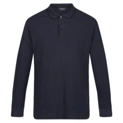 Regatta Mens Leaonzo LongSleeved Polo Shirt (Syrah Red) -Outdoor Sports k6532df7e403b7c9fc11d0d71140e816a