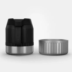 Quechua Stainless Steel Isothermal Food Box For Hiking MH500 0.8 L With Bowl Black 15 Quechua Stainless Steel Isothermal Food Box For Hiking MH500 0.8 L With Bowl Black -Outdoor Sports k65696e8c1e3be71e5d620f434004ef50