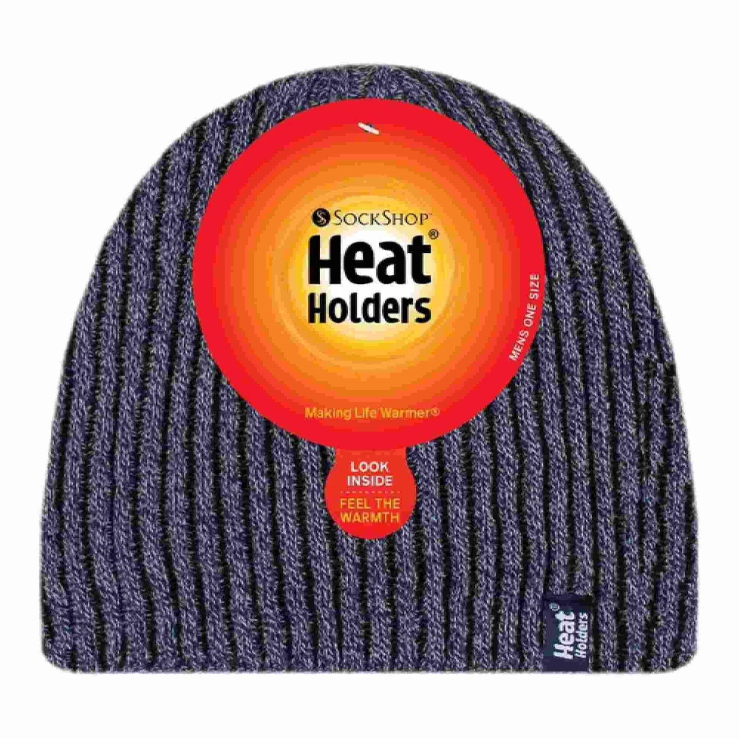 Mens Fleece Lined Thermal Winter Knitted Beanie Hat 6 Mens Fleece Lined Thermal Winter Knitted Beanie Hat - Image 4