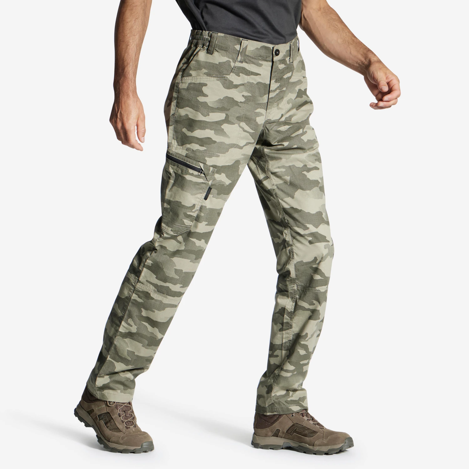 LIGHT TROUSERS 100 CAMO HALFTONE GREEN 3 LIGHT TROUSERS 100 CAMO HALFTONE GREEN