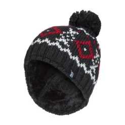 Mens Fleece Lined Thermal Winter Warm Beanie Bobble Hat With Pom Pom 12 Mens Fleece Lined Thermal Winter Warm Beanie Bobble Hat With Pom Pom -Outdoor Sports k68b0094a337f9e9642165524965f9bf9