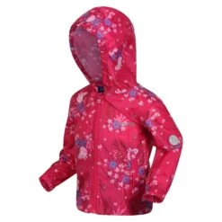 Regatta Childrens/Kids Peppa Pig Packaway Waterproof Jacket (Fusion Pink) -Outdoor Sports k6a48692eb1e985b852c3e385123a8712