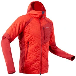 Simond Men’s Synthetic Hybrid Mountaineering Down Jacket