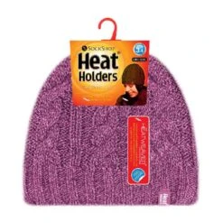 Ladies Cable Knit Fleece Lined 3.4 TOG Thermal Winter Hat -Outdoor Sports k71d55175677aa7be5f527cea45c6fbfd