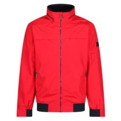 Regatta Mens Finn Waterproof Jacket (True Red)
