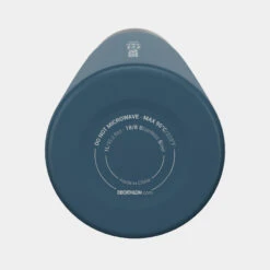 Quechua Stainless Steel Insulated Hiking Bottle 1 L Blue -Outdoor Sports k72ac46ea3e65502cbb66063bf1008851