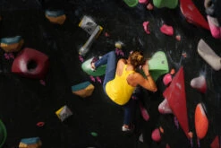 Simond WOMEN’S CLIMBING LEGGINGS VERTIKA BURGUNDY AND BLUE -Outdoor Sports k72ae8a59889327a83341e1a9cf63f96d