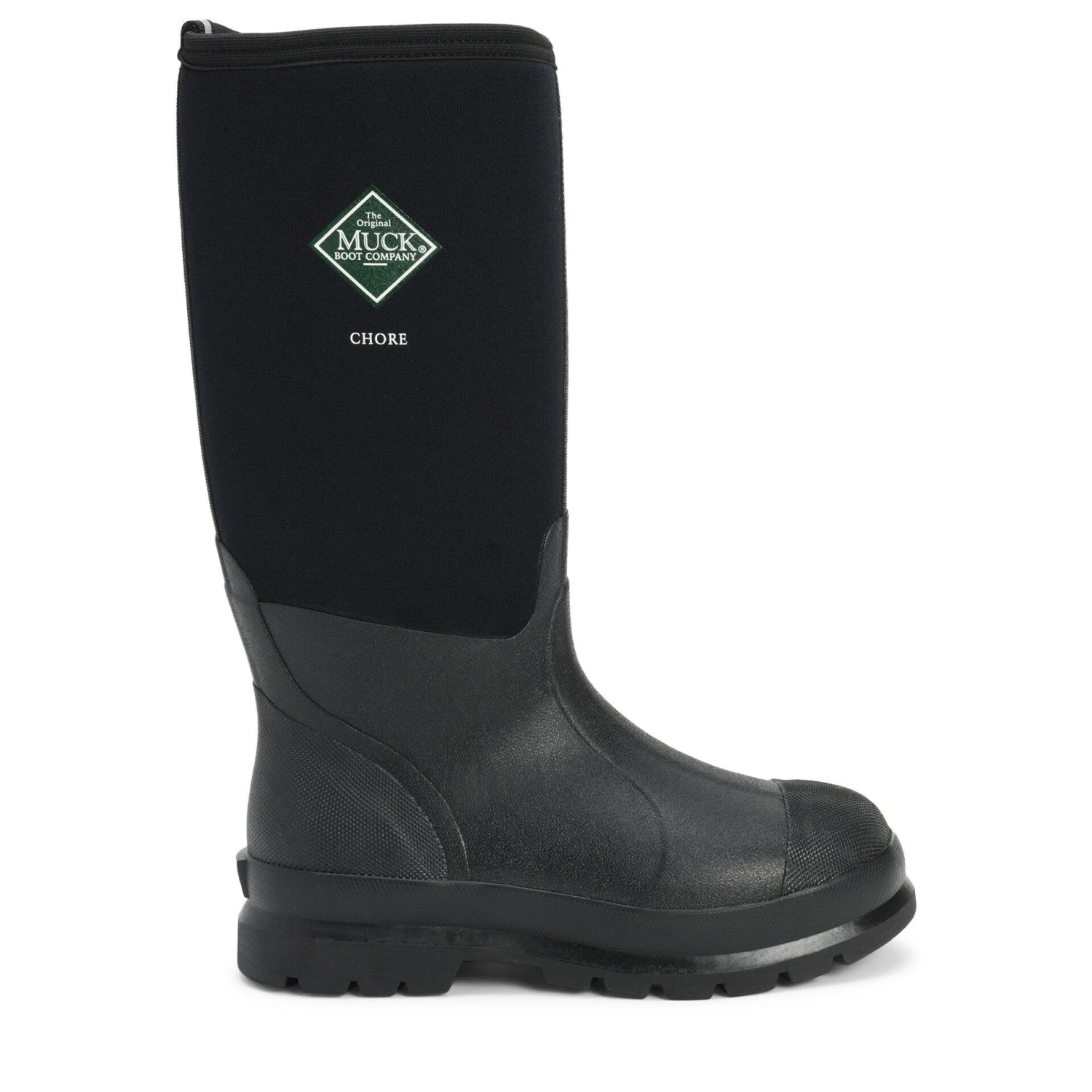 Muck Boots Unisex Chore Classic Hi Patterned Wellingtons (Black) 5 Muck Boots Unisex Chore Classic Hi Patterned Wellingtons (Black) - Image 3