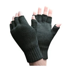 Mens Winter Warm 3.2 TOG Fleece Lined Fingerless Gloves 12 Mens Winter Warm 3.2 TOG Fleece Lined Fingerless Gloves -Outdoor Sports k7621f073c9fdf228903f7f6059fb8293