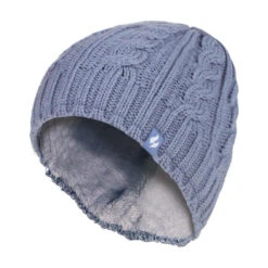 Ladies Cable Knit Fleece Lined 3.4 TOG Thermal Winter Hat -Outdoor Sports k7ba2770c3722d789219d22e47bafd466