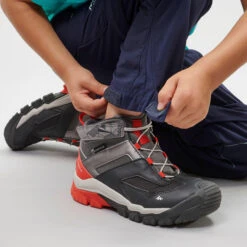 Quechua Kids' Hiking Zip-Off Trousers MH500 2 -Outdoor Sports k7cbc65b3e36ad364cde90eca5e098fce