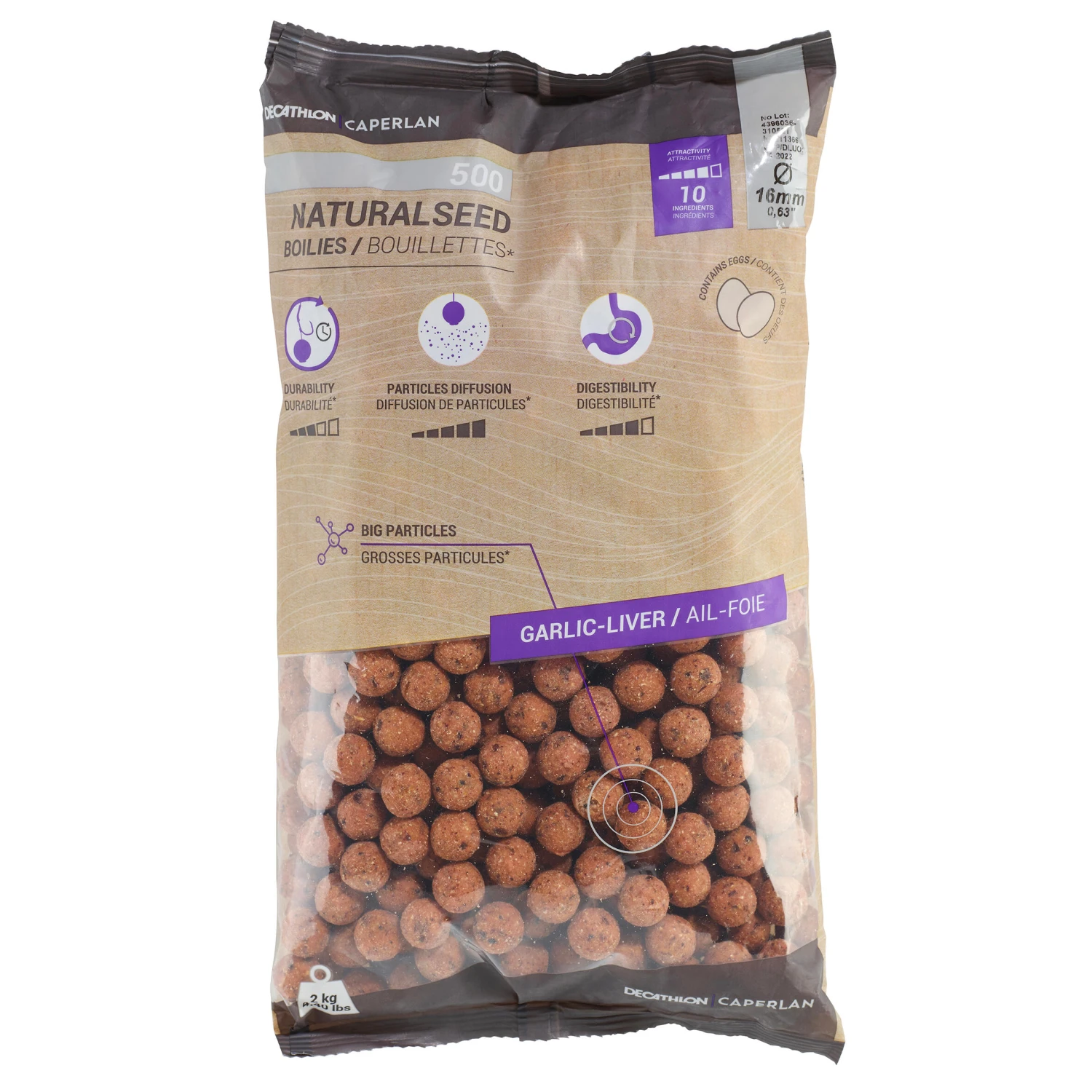 Carp Fishing Boilies NATURALSEED 16mm 2kg - Mussel 11 Carp Fishing Boilies NATURALSEED 16mm 2kg - Mussel - Image 9