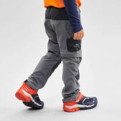 Quechua Kids' Hiking Zip-Off Trousers MH500 2 -Outdoor Sports k7d37a26dfb31f4266046bb77f9b1f449