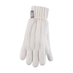 Ladies Fleece Lined Cable Knit 2.3 TOG Thermal Gloves 40 Ladies Fleece Lined Cable Knit 2.3 TOG Thermal Gloves -Outdoor Sports k7f0ba3837c6128bdf5f2e41e914dfbdf