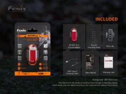 Fenix BC05R V2.0 15 Lumen Rechargeable Rear Cycle Light -Outdoor Sports k81808789bfd36069ee87a56d42a70de3