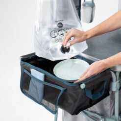 Quechua Camping Large Folding Kitchen Cabinet -Outdoor Sports k84c668773f5db22a7e50f86e2c8040a4