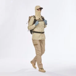 Women's Anti-UV Long-sleeved Desert Trekking Shirt DESERT 900 -Outdoor Sports k864cf4bc796d1ab3f9ec0a66ca54811b