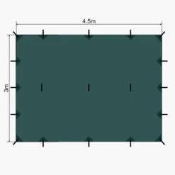 Lomo 4.5m X 3m Bushcraft Tarp -Outdoor Sports k86e40696c1198b06e76a40eac7095095
