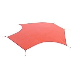 Ultralight Tent Groundsheet For 3 People - Orange