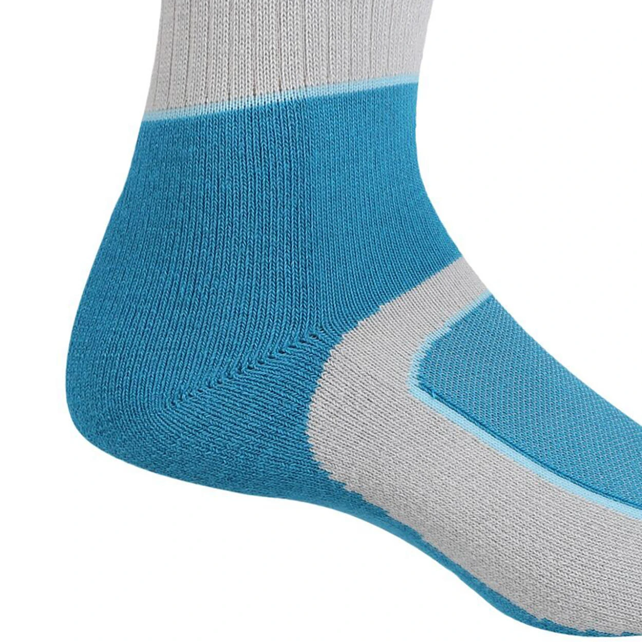 Regatta Womens/Ladies Samaris 2 Season Boot Socks (Light Steel/Niagra Blue) 4 Regatta Womens/Ladies Samaris 2 Season Boot Socks (Light Steel/Niagra Blue) - Image 2