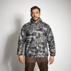 WATERPROOF LIGHT JACKET CAMO 100