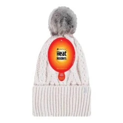 Ladies Ribbed Cuffed Pom Pom Bobble Beanie Hat With Fleece Lining 19 Ladies Ribbed Cuffed Pom Pom Bobble Beanie Hat With Fleece Lining -Outdoor Sports k8ce1d064ddd89df41f0f2448c6ff9d56