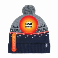 Mens Thin Knit Fleece Lined Pom Pom Hat | Patterned | For Winter 13 Mens Thin Knit Fleece Lined Pom Pom Hat | Patterned | For Winter -Outdoor Sports k8f0ccbec06950bcc2dd9fd9d1fdc12dc