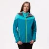 Regatta Womens/Ladies Carletta III Hooded Jacket (Pearl Gentian Blue/Pastel Blue) 1 Regatta Womens/Ladies Carletta III Hooded Jacket (Pearl Gentian Blue/Pastel Blue) -Outdoor Sports k8f50ffb40fc924b66215415692ee6fbc