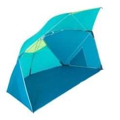 3-person Sun Shelter Beach Parasol UPF50+ Iwiko 180 - Blue Yellow 16 3-person Sun Shelter Beach Parasol UPF50+ Iwiko 180 - Blue Yellow -Outdoor Sports k921bed785d21bc22108d66ea72fb6254