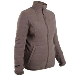 HUNTING WOMEN’S 3-IN-1 WARM WATERPROOF JACKET 500 - BROWN -Outdoor Sports k92428a7fa1f09e31ea7988205aac81a7
