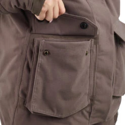 HUNTING WOMEN’S 3-IN-1 WARM WATERPROOF JACKET 500 - BROWN -Outdoor Sports k9b5a491b2dc464353296375b5f5f12bf