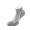 Mens Run Ankle Socks (White/Grey) -Outdoor Sports k9bfa680cdabb1a14be1cf5bbf868b457