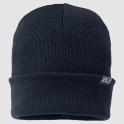 Jack Wolfskin Rib Knitted Beanie One Size Night Blue -Outdoor Sports ka0adfa10998e11037b852415cca0214f