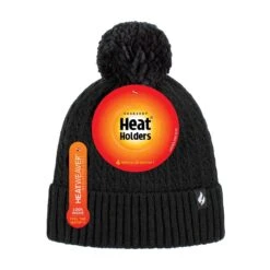 Ladies Winter Knitted Ribbed Thermal Cable Beanie Pom Pom Hat -Outdoor Sports ka2231db5c29f753635b118fb3f126c12