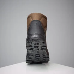 Breathable High-Fitting Leather Hunting Boots Crosshunt 100 D Brown -Outdoor Sports ka22d946e611ae0fec765fa87d909f6b1