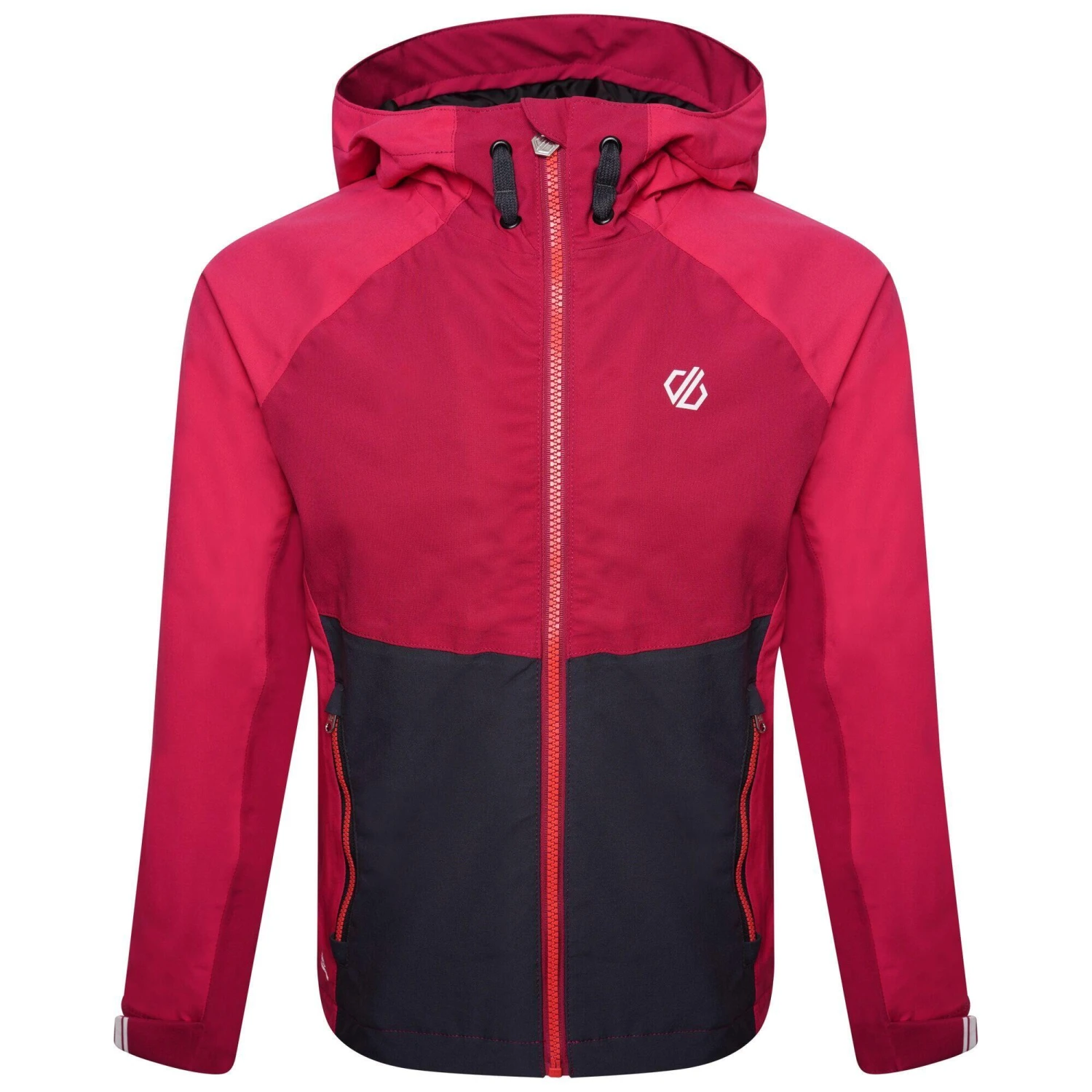 Dare 2b Childrens/Kids In The Lead II Waterproof Jacket (Black/Ebony Grey) 7 Dare 2b Childrens/Kids In The Lead II Waterproof Jacket (Black/Ebony Grey) - Image 5