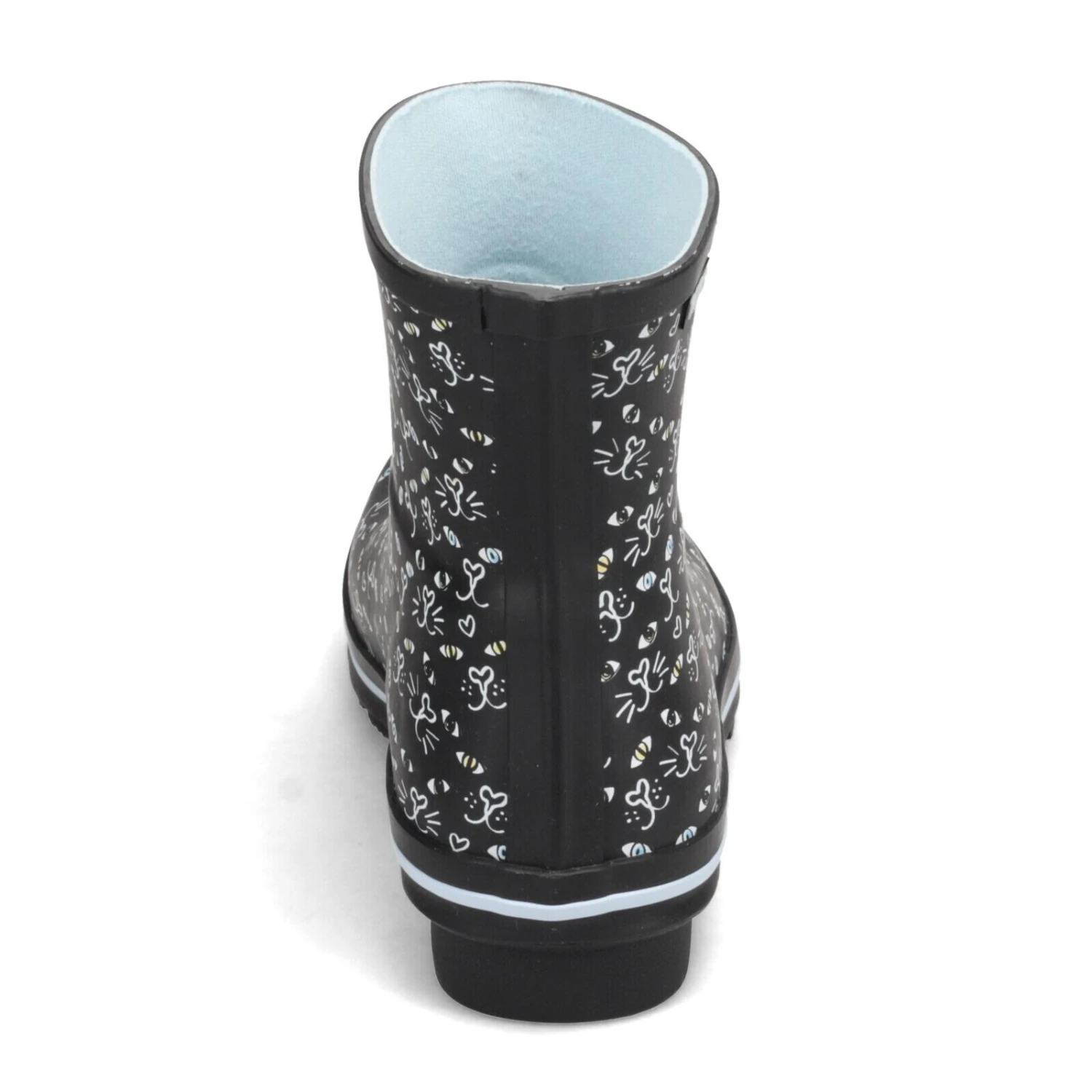 Skechers Womens/Ladies Bobs Rain Check Misty Eye Wellington Boots (Black) 4 Skechers Womens/Ladies Bobs Rain Check Misty Eye Wellington Boots (Black) - Image 2