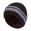 Mens Fleece Lined Striped Winter High Performance Soft Insulated Thermal Beanie -Outdoor Sports ka59dff7c448c7e456ff0b822c1c5ab6b