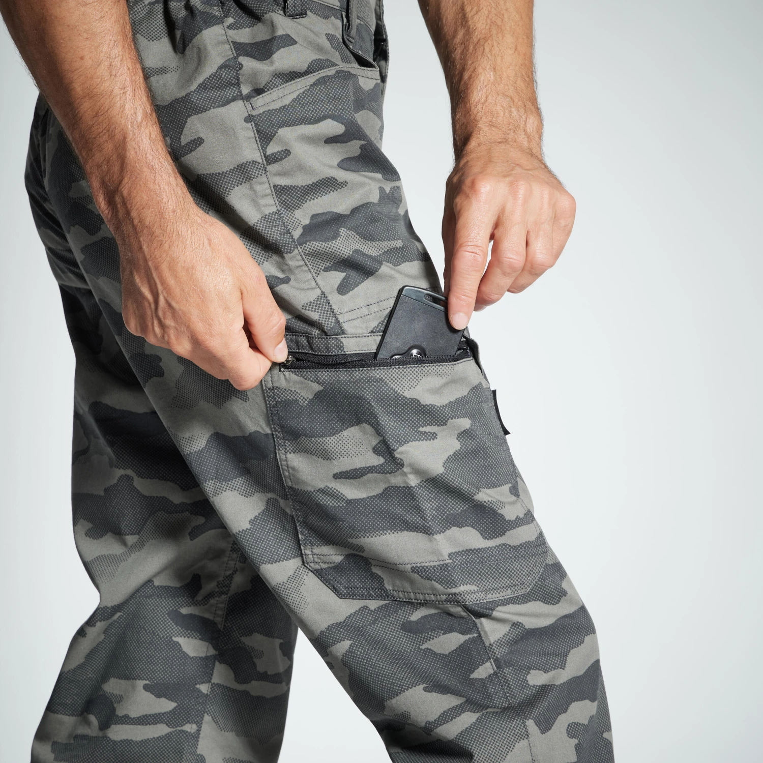 LIGHT TROUSERS 100 CAMO HALFTONE GREEN 12 LIGHT TROUSERS 100 CAMO HALFTONE GREEN - Image 10
